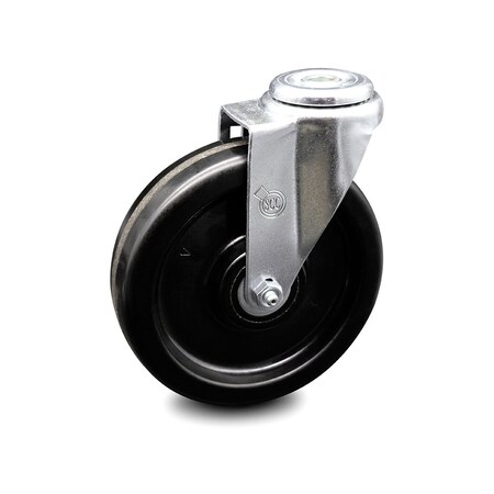 Service Caster 6 Inch Phenolic Wheel Swivel Bolt Hole Caster SCC-BH20S615-PHR